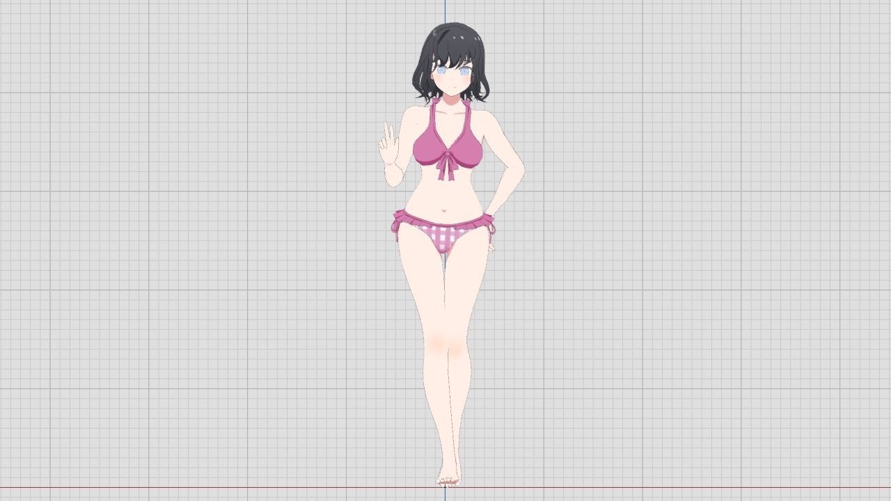 Sakura Low-poly 3D model_2