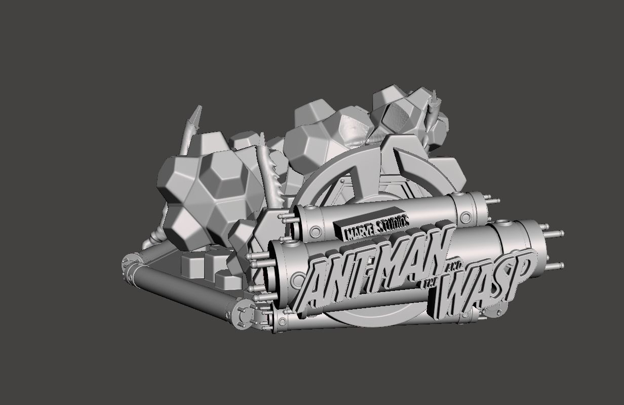 Antman small riding ant 3d model 3D print model_5