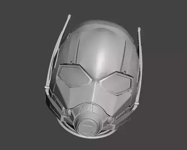 ant man helmet 3d printing ready 