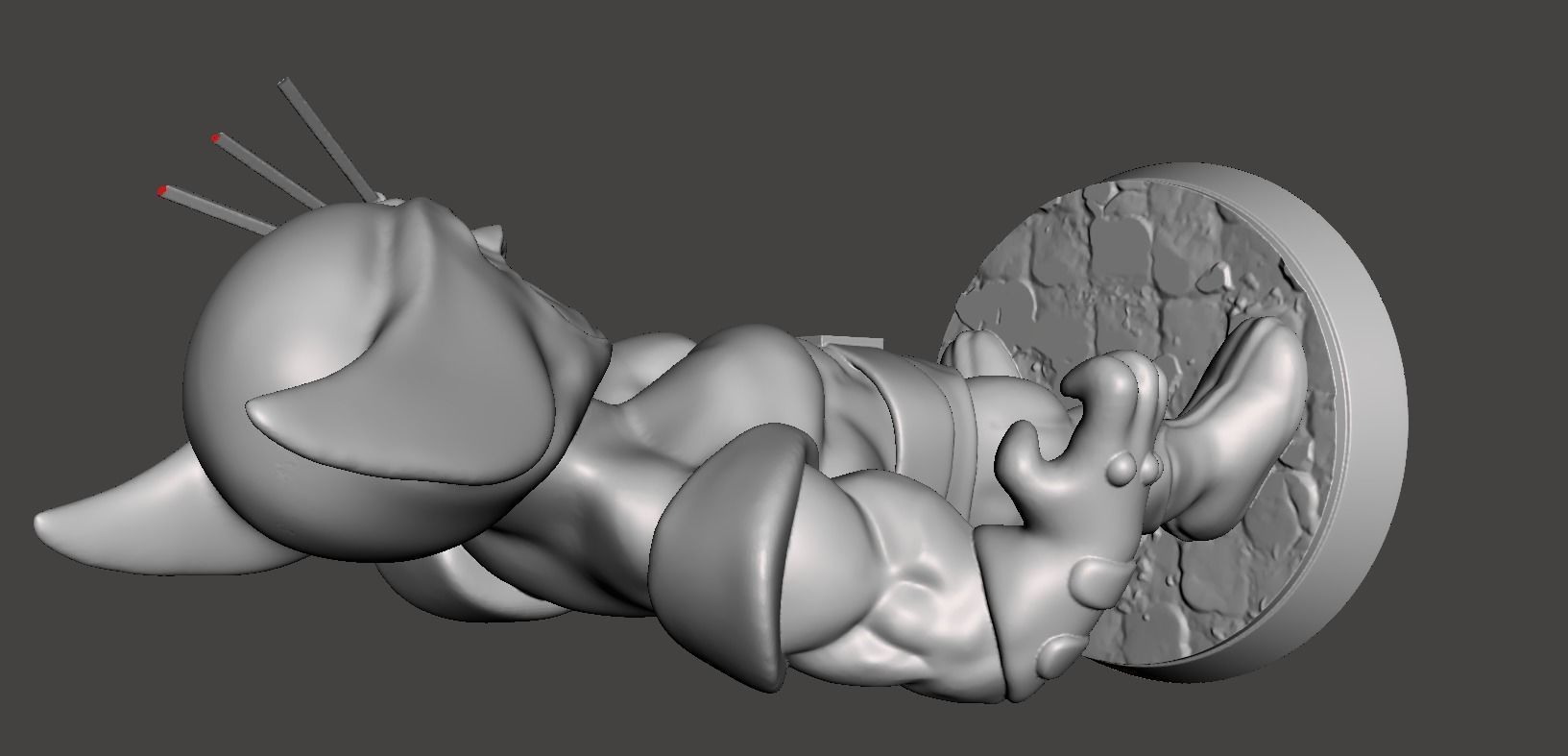 wolverine chibi 3d model for 3d printing 3D print model_3