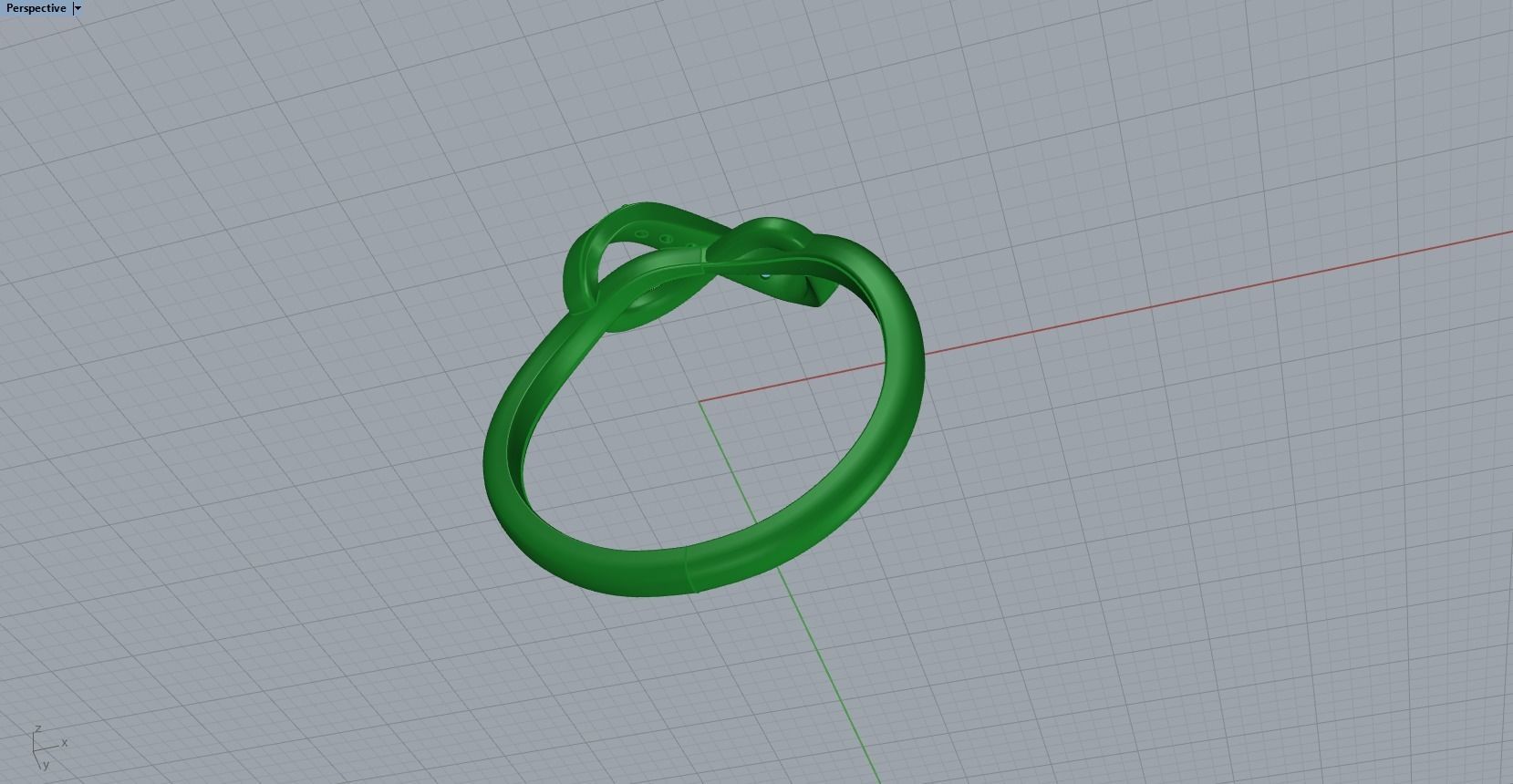 gold ring 3D print model_9