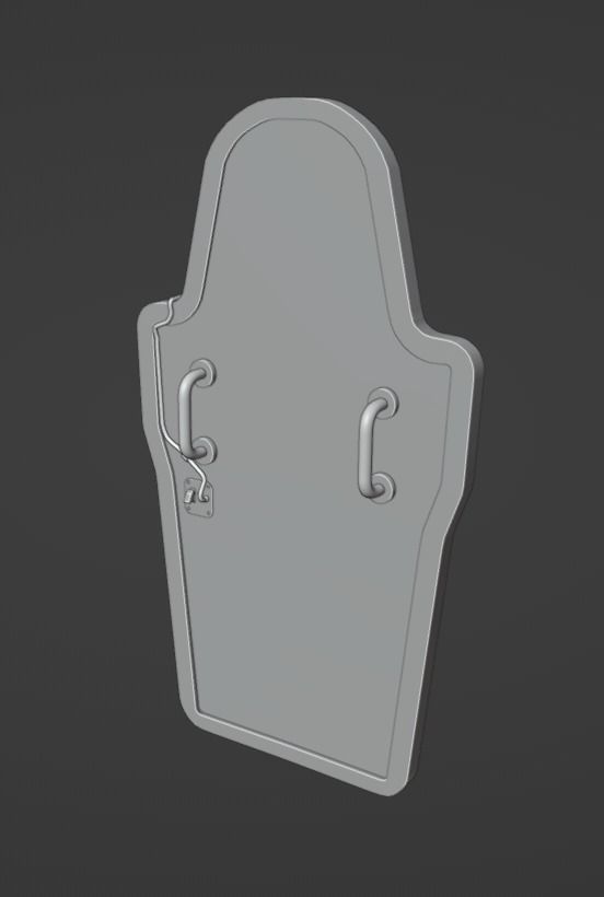 Shield 3d model 3D model_4