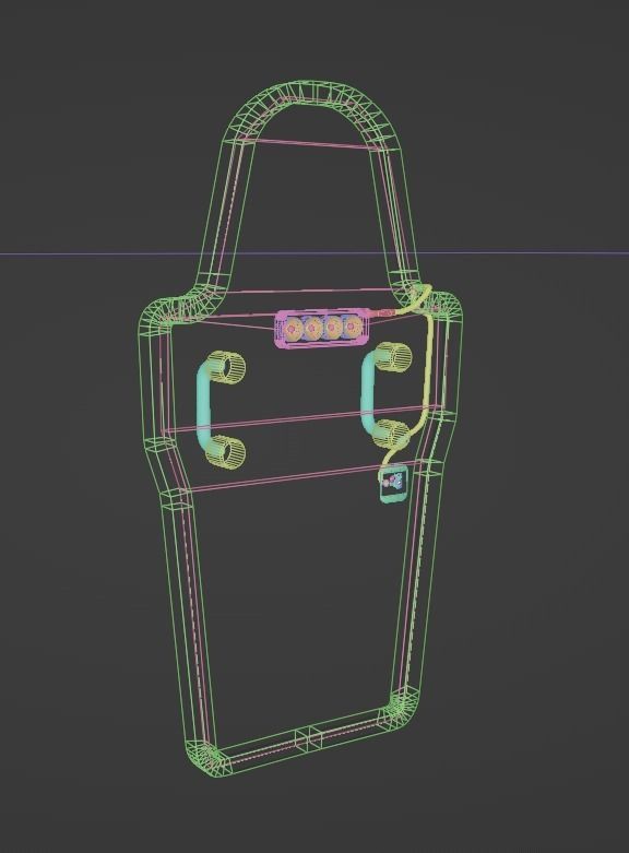 Shield 3d model 3D model_1