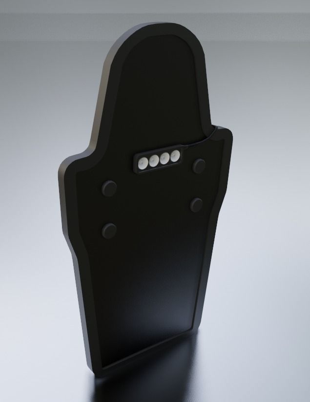 Shield 3d model 3D model_2