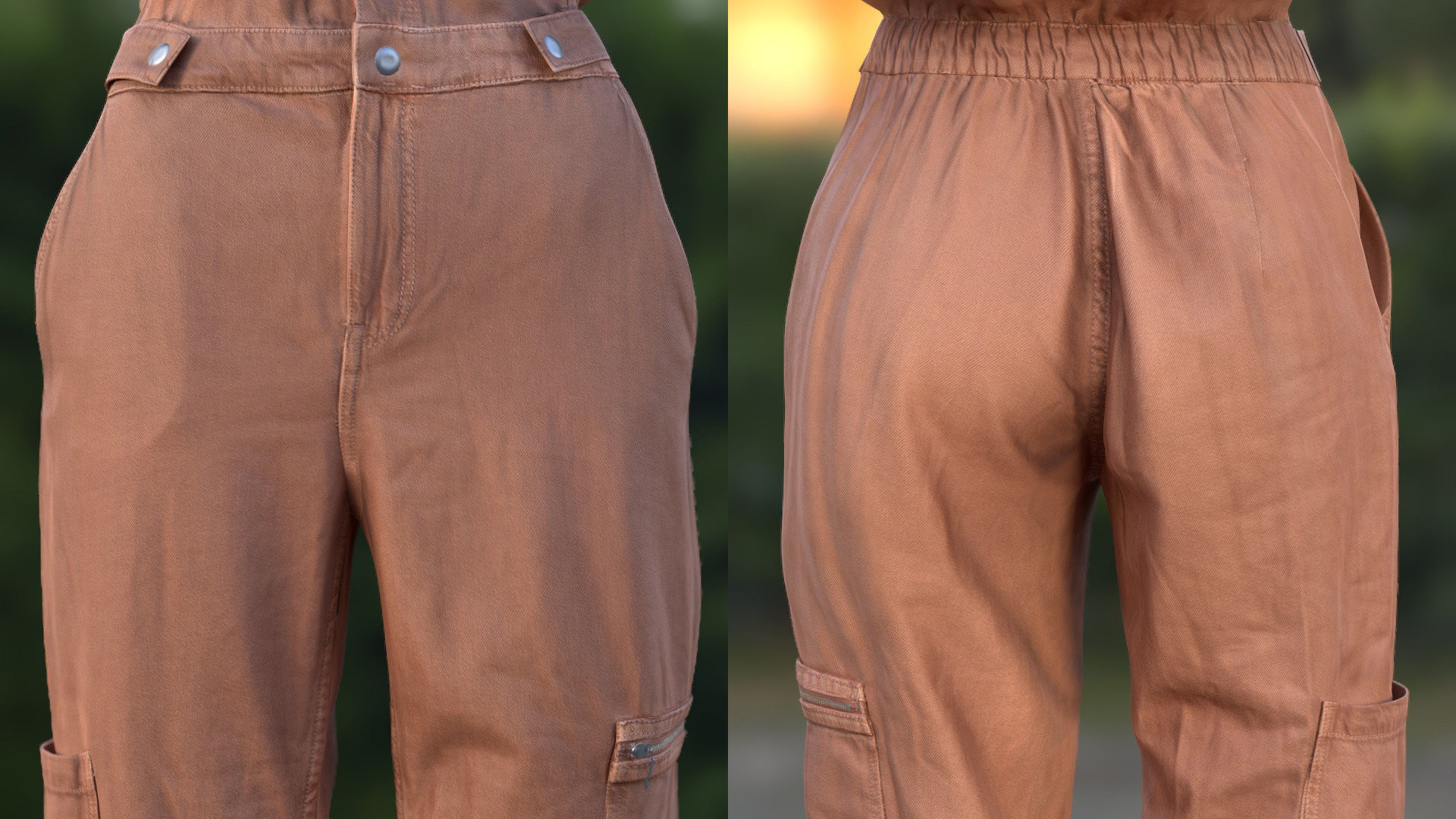 Mens and Womens Overalls 1 3D Model Collection_43