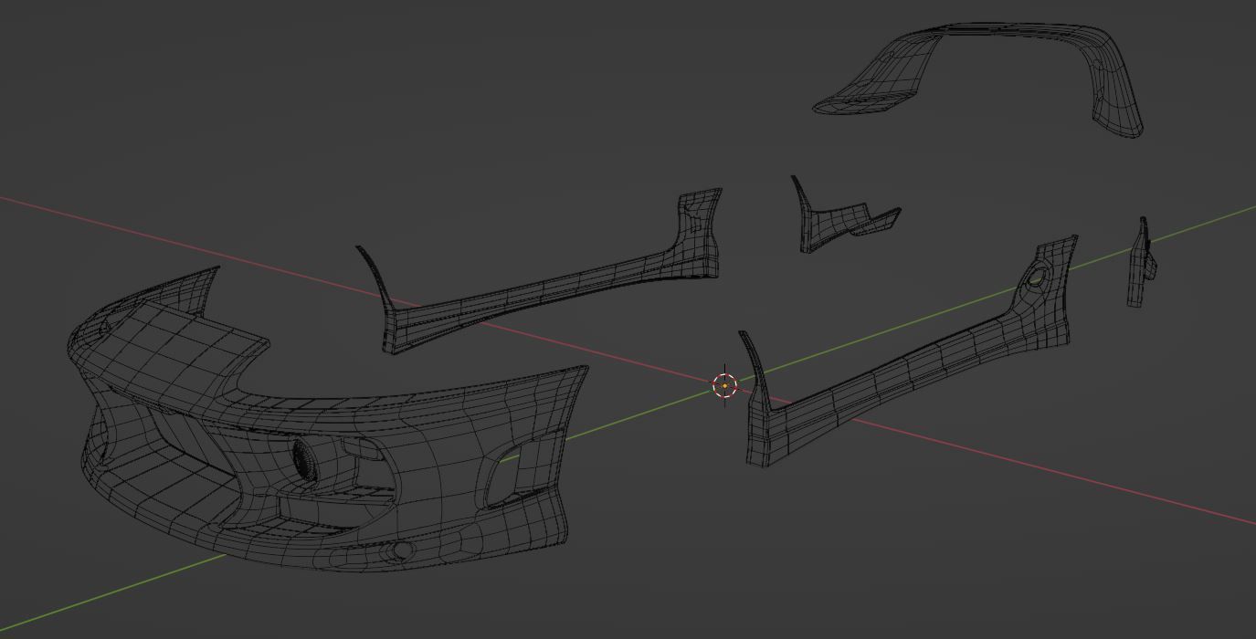 Bomex Body Kit 3D model_10