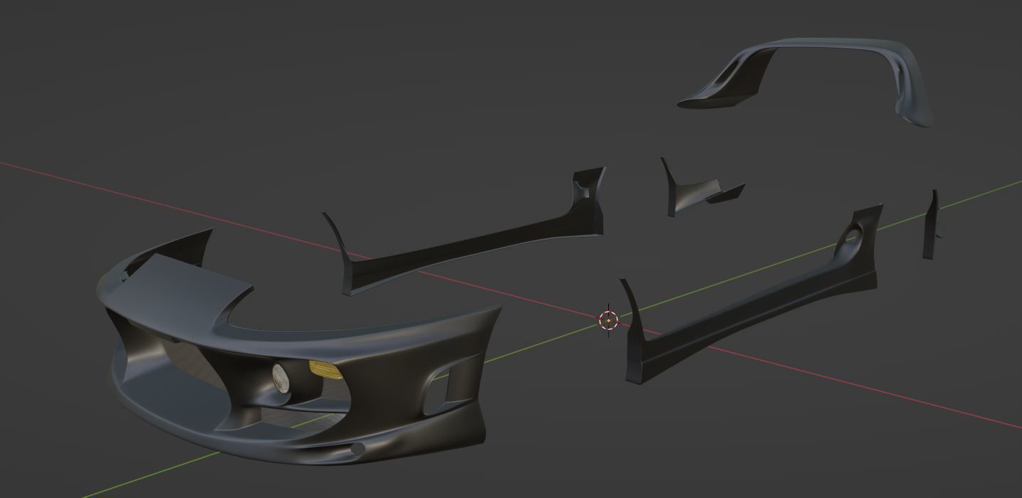 Bomex Body Kit 3D model_9