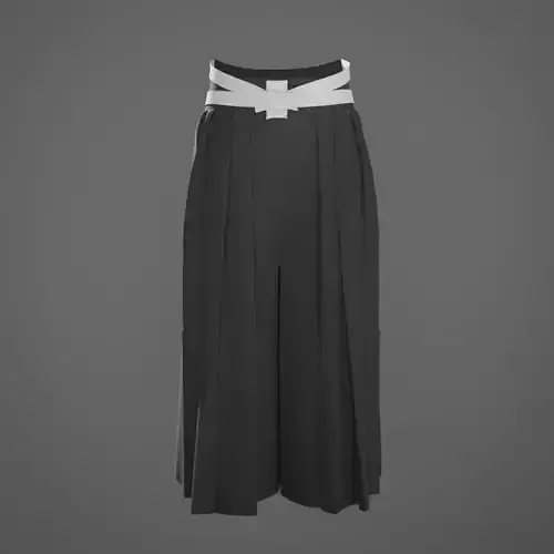 Japanese hakama pants