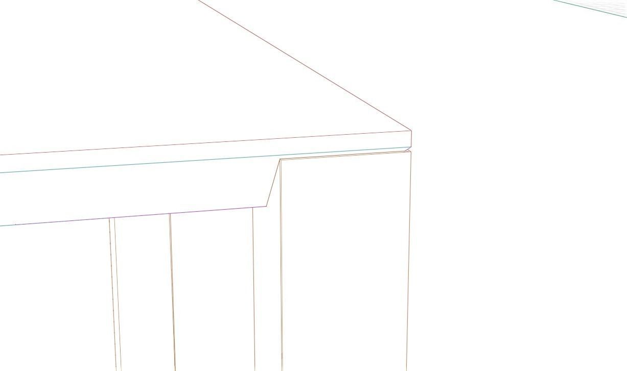 PIANCA TABLE - WOODY MODEL stl 3D model_3