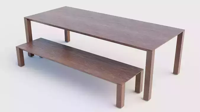 PIANCA TABLE - WOODY MODEL stl