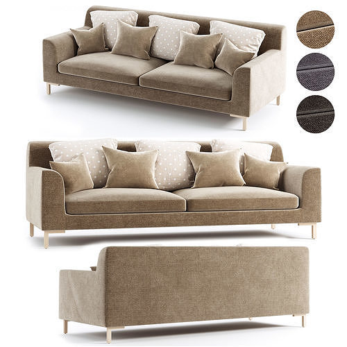 Pancake Sofa Talent 3D model