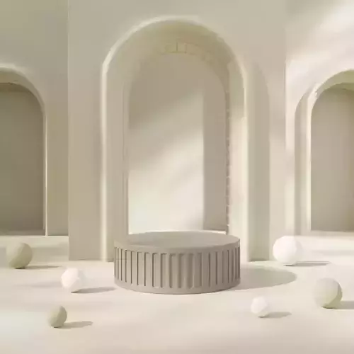 Elegant Brown Roman Style Pallet