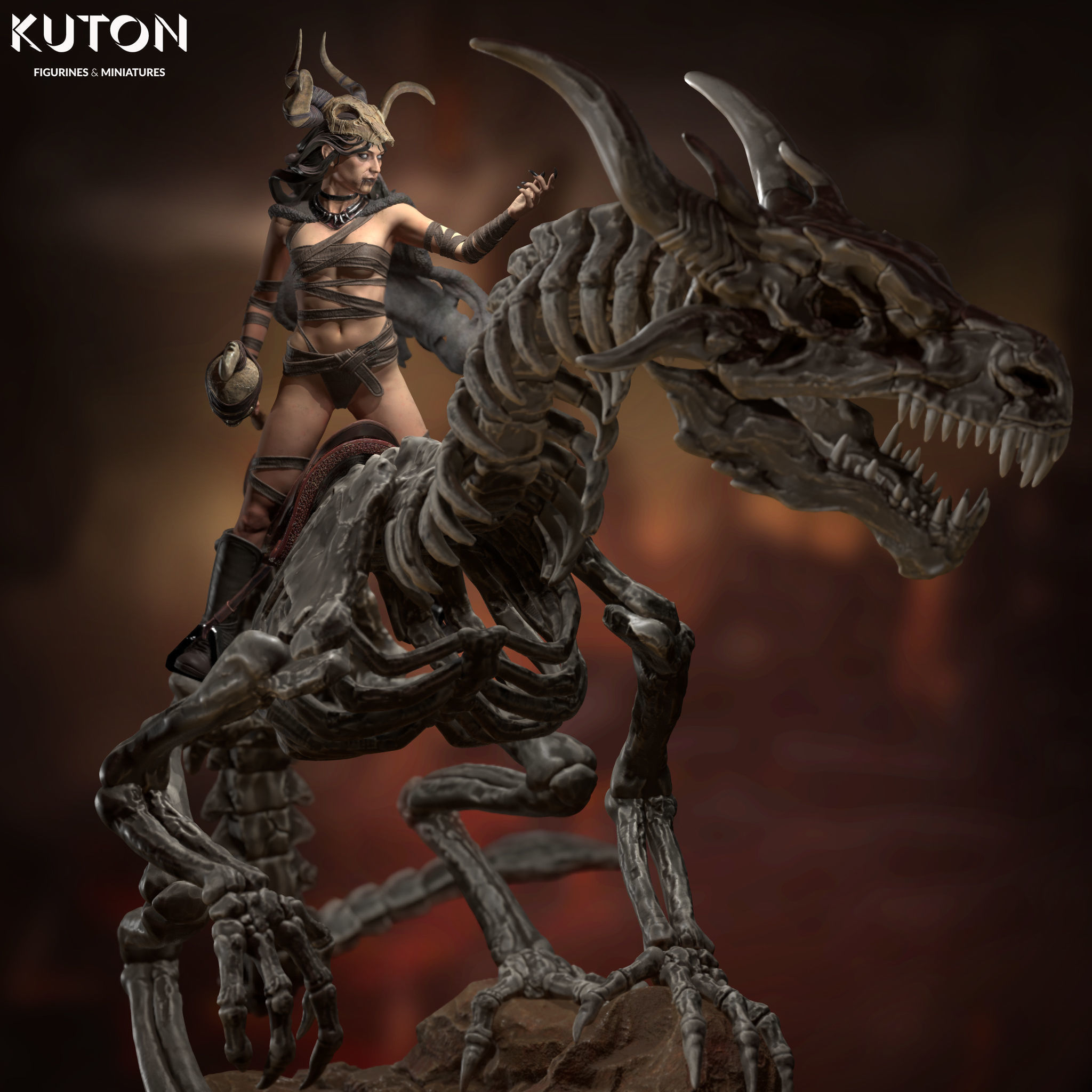 Zaya Death Bringer 3D print model_1