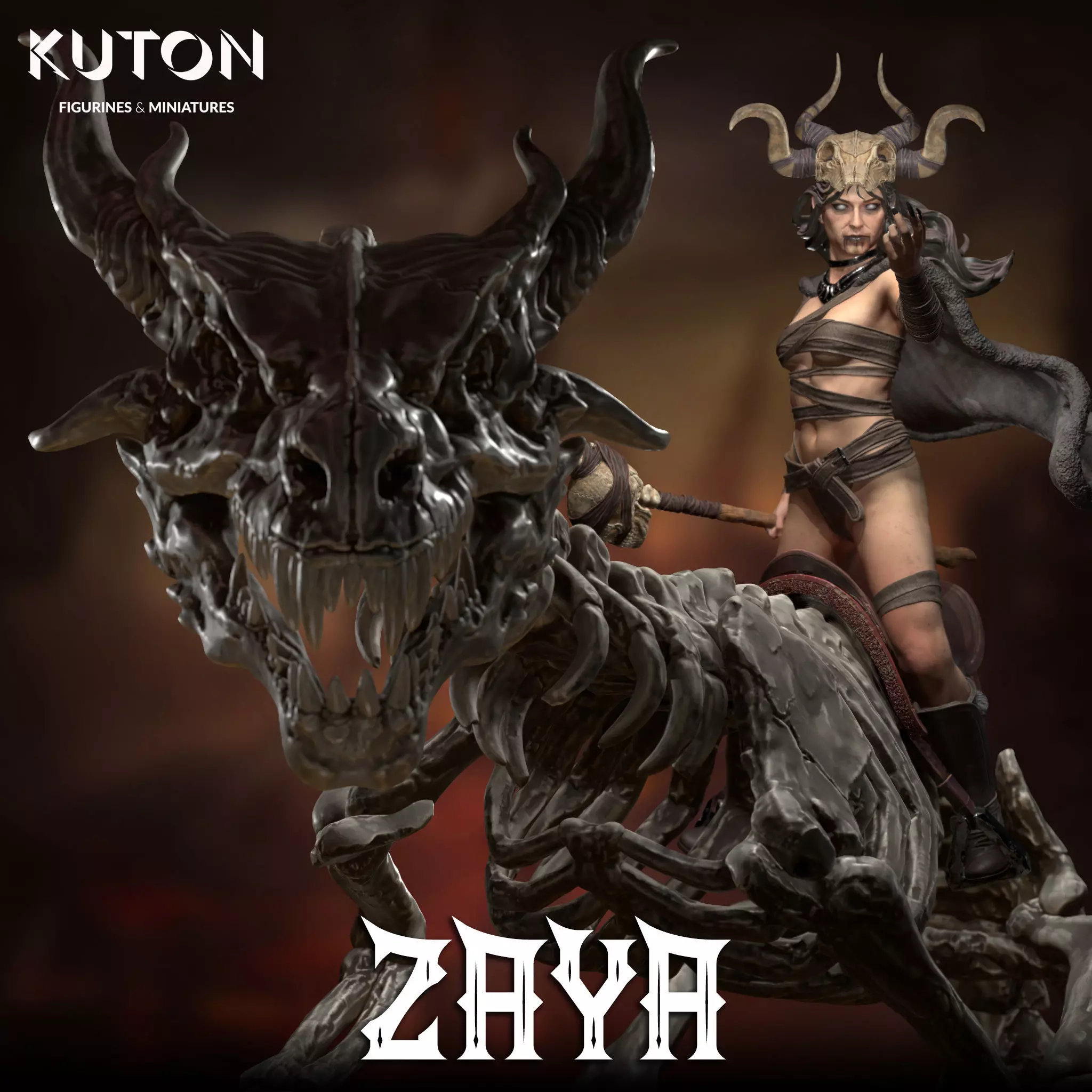 Zaya Death Bringer 3D print model_0