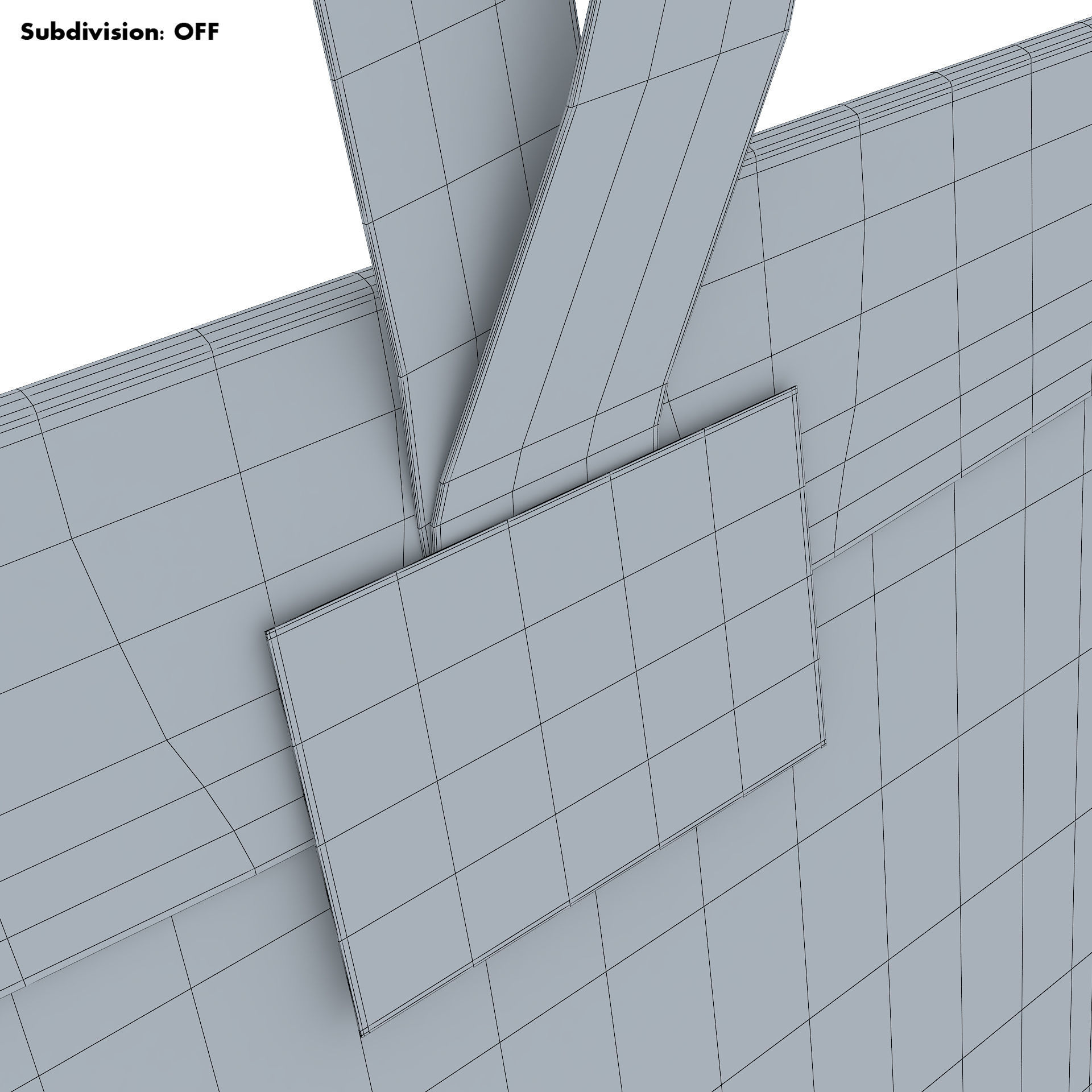 Gift Paper Bag M 1 3D model_23