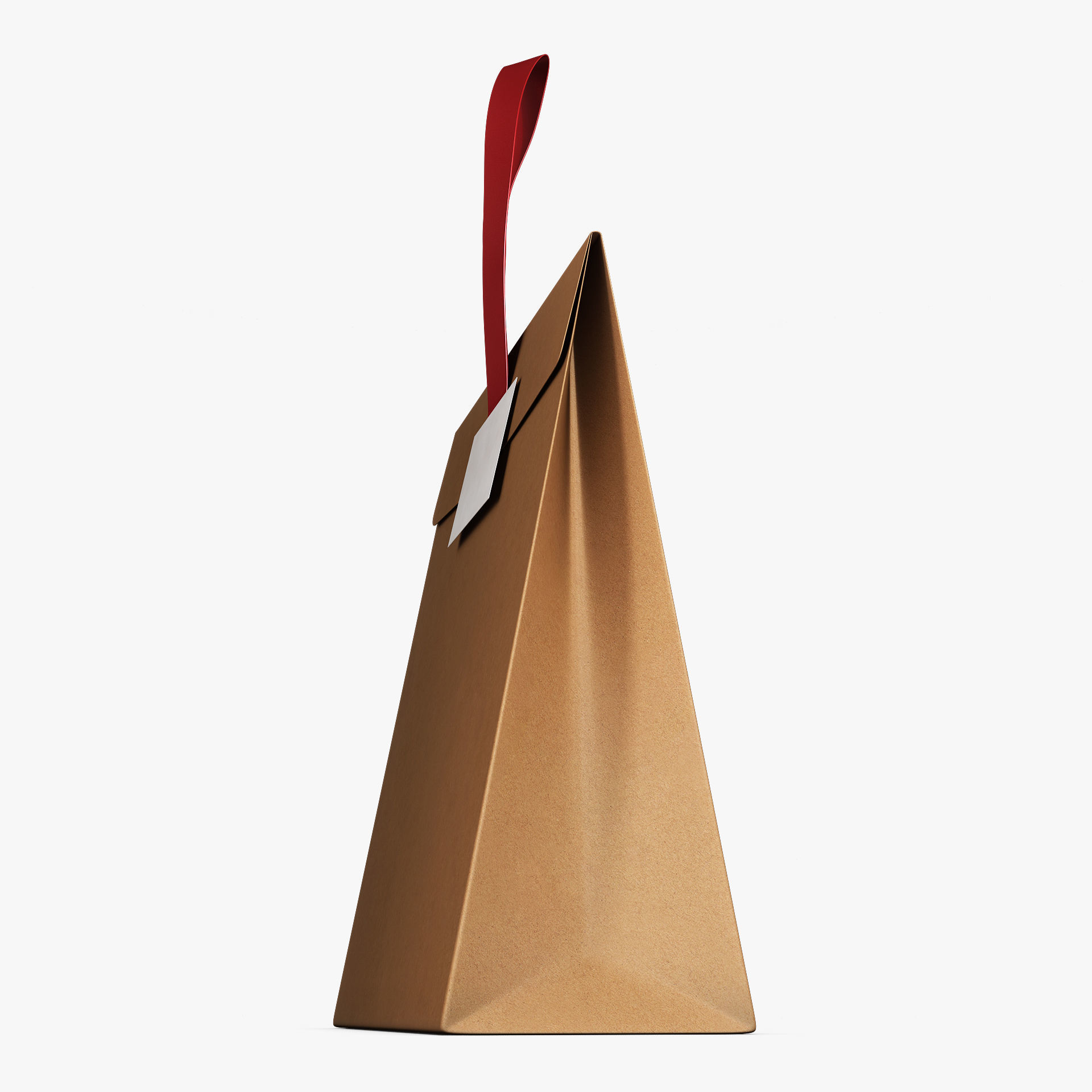 Gift Paper Bag M 1 3D model_4
