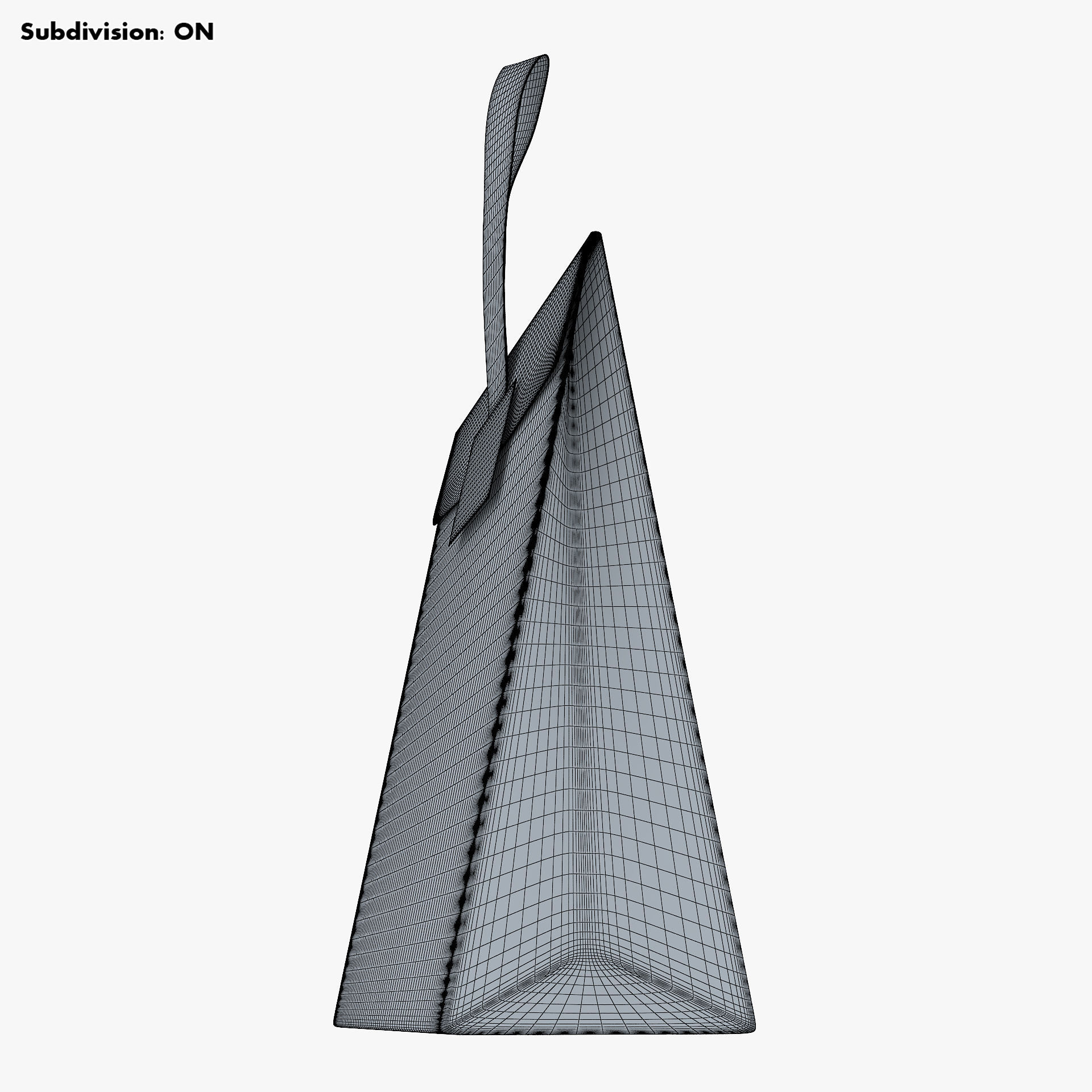 Gift Paper Bag M 1 3D model_16