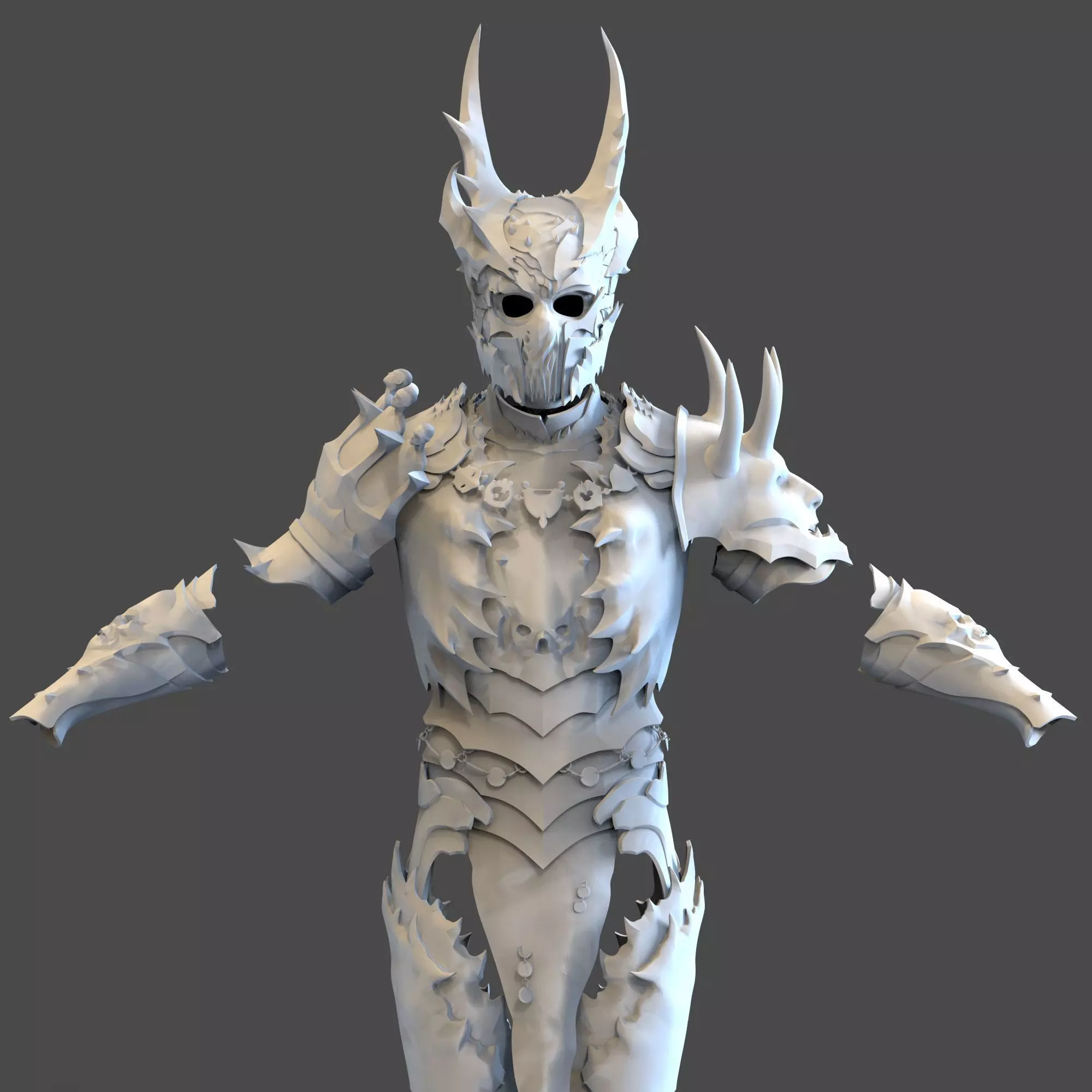 Baldurs Gate 3 Helldusk Legendary Full Body Armor with Helmet 3D print model