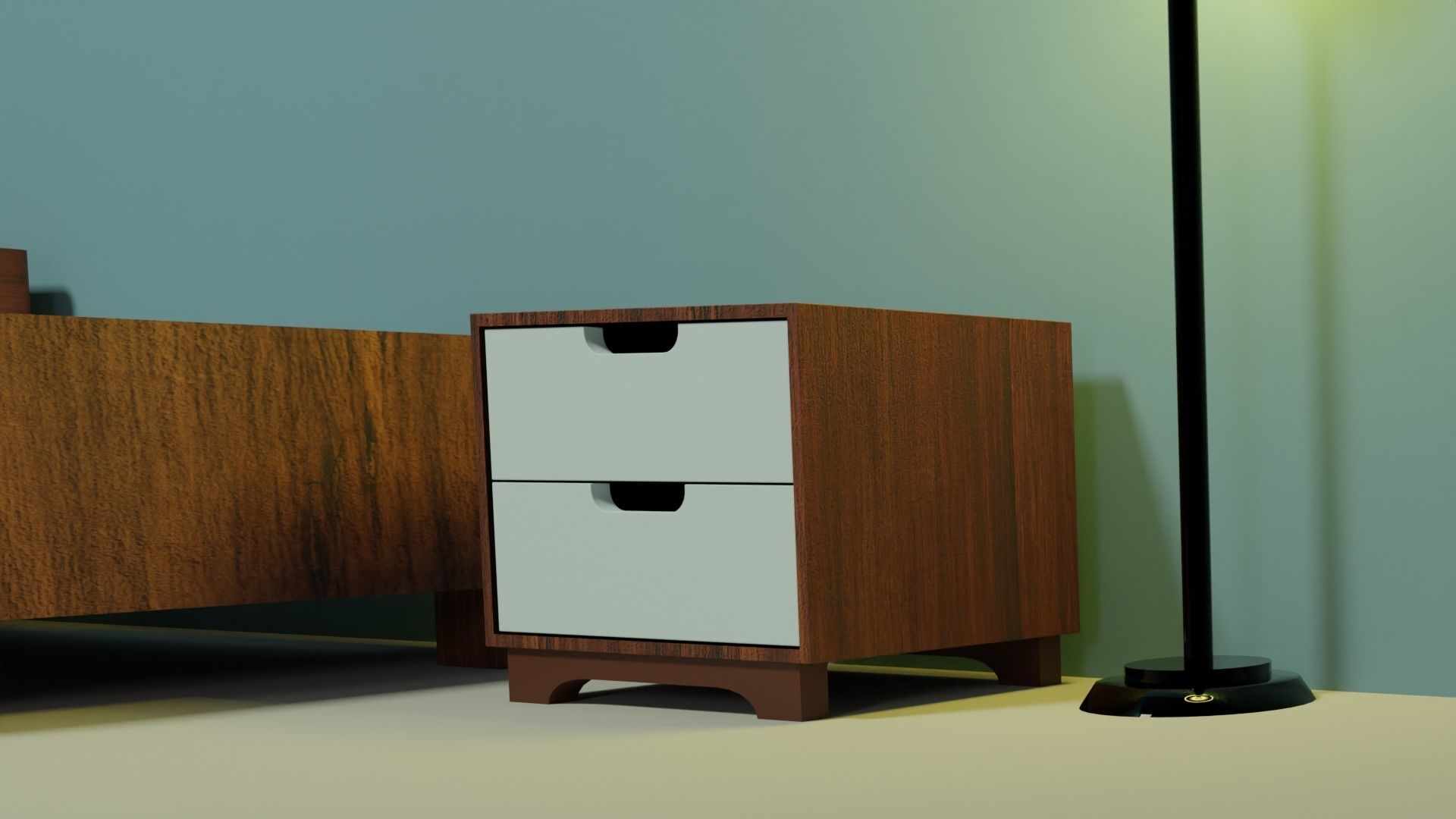 Childrens furniture PACK childrens room AND 1 item free Low-poly 3D model_4