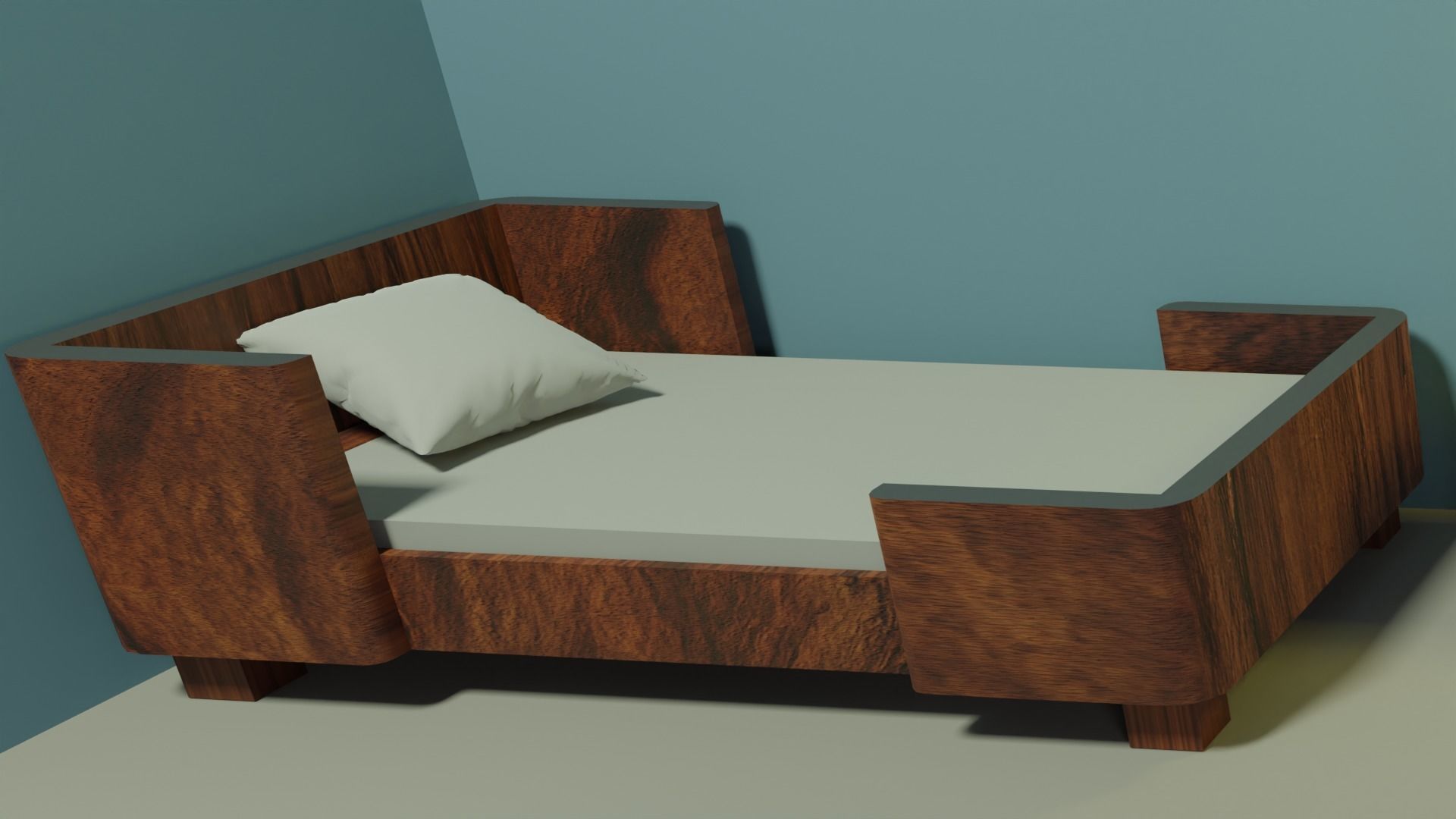 Childrens furniture PACK childrens room AND 1 item free Low-poly 3D model_3