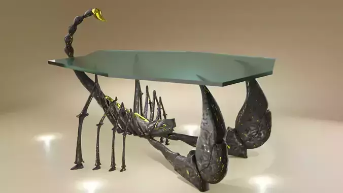 TableScorpion 3D model