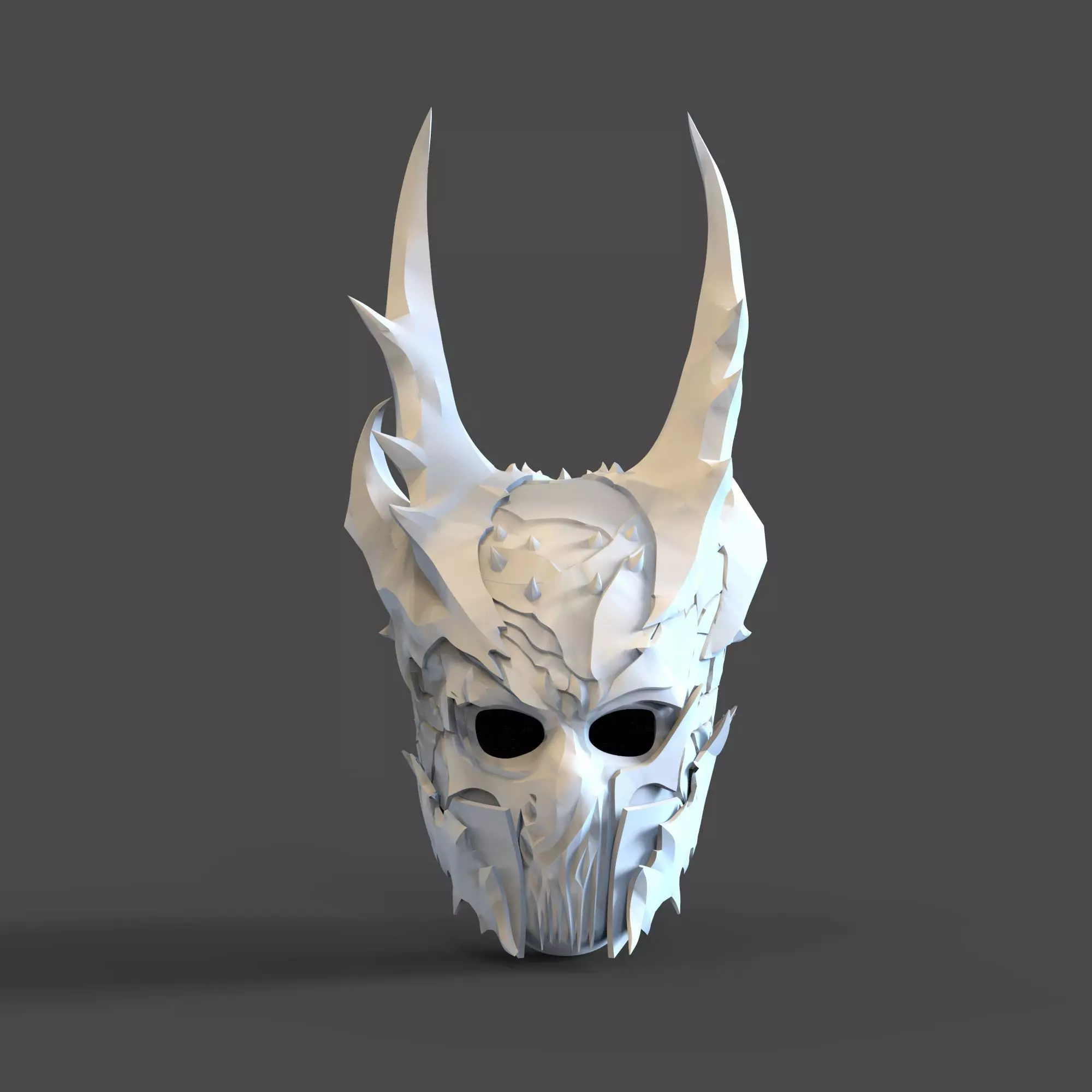 Baldurs Gate 3 Helldusk Demon Legendary Full Wearable Helmet 3D print model_0
