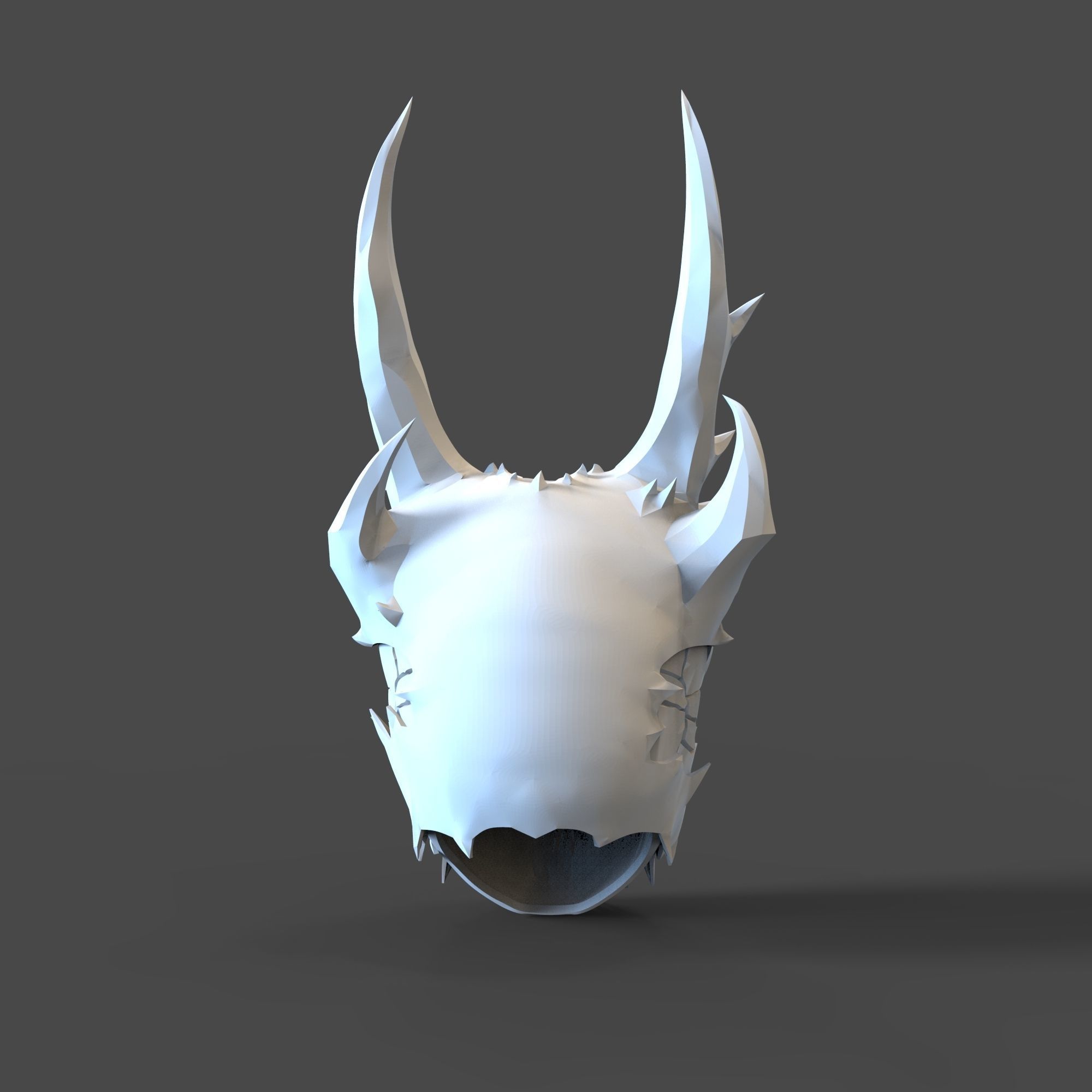 Baldurs Gate 3 Helldusk Demon Legendary Full Wearable Helmet 3D print model_52