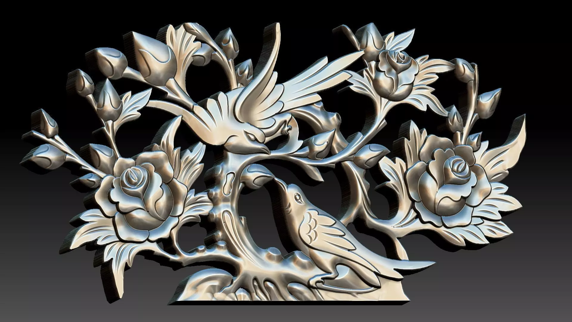Divan pattern  3D print model_0