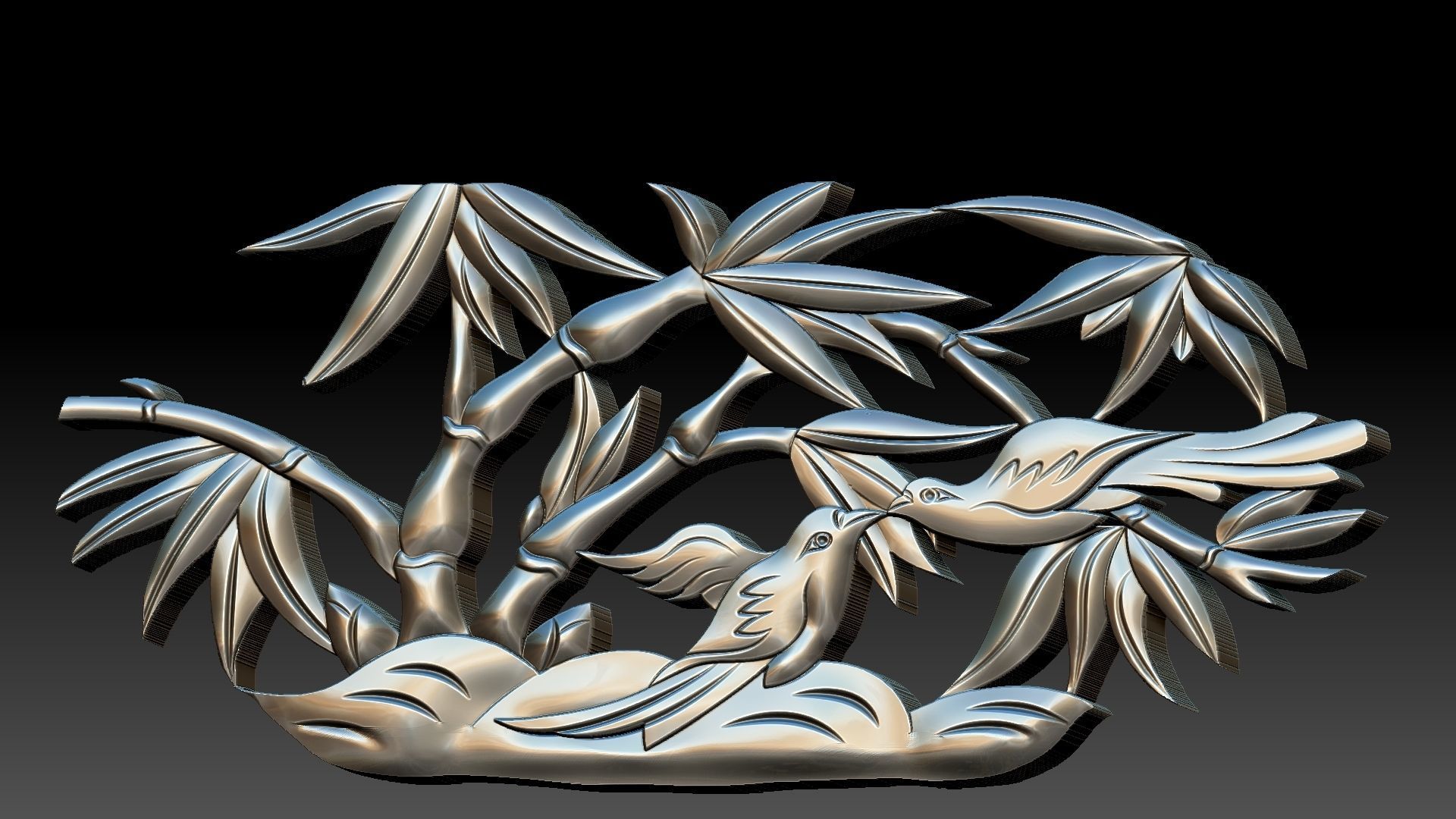 Divan pattern  3D print model_18