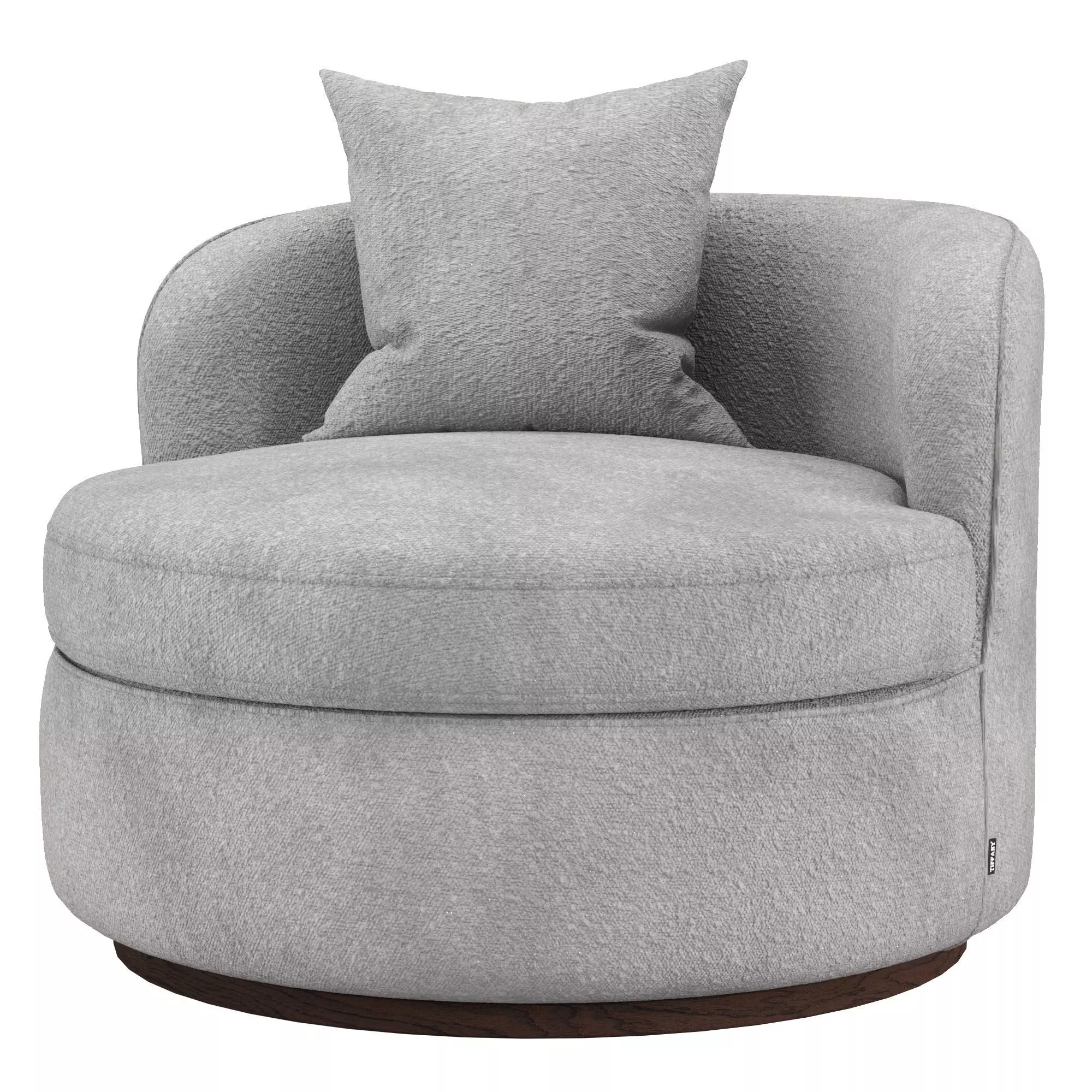 Tiffany armchair 3D model_0