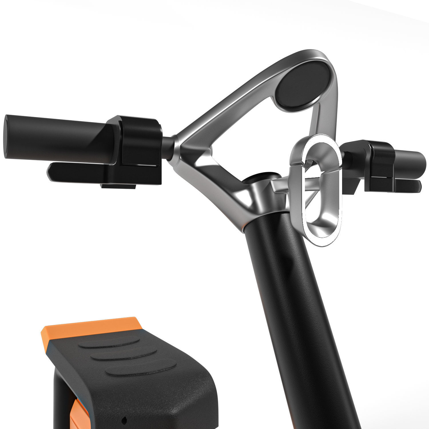 Electric Scooter 3D model_2