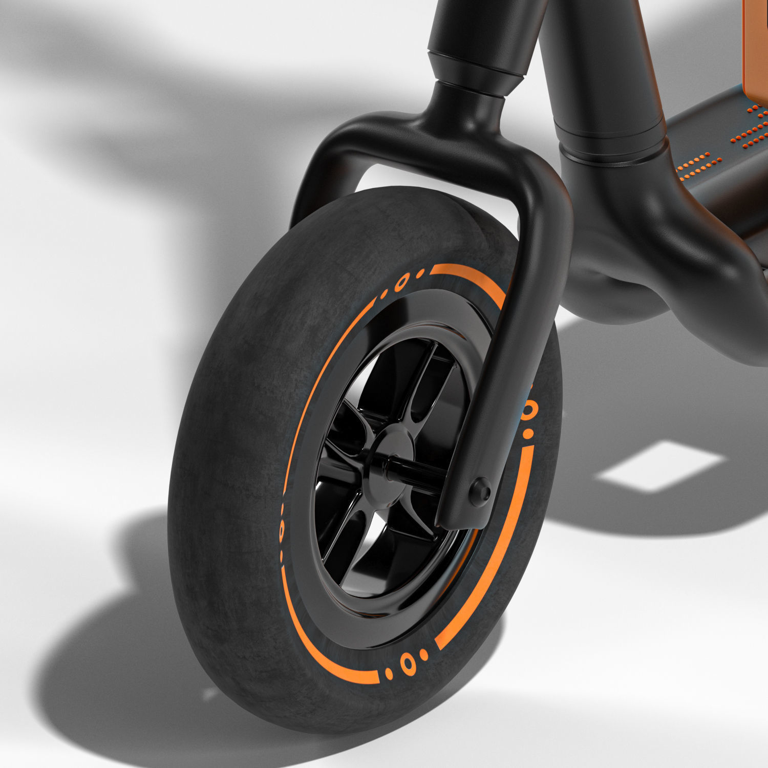 Electric Scooter 3D model_1
