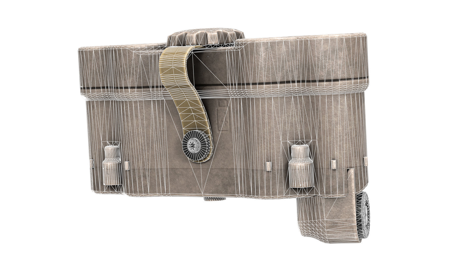 GPNVG-18 NIGHT VISION GOGGLE Low-poly 3D model_23