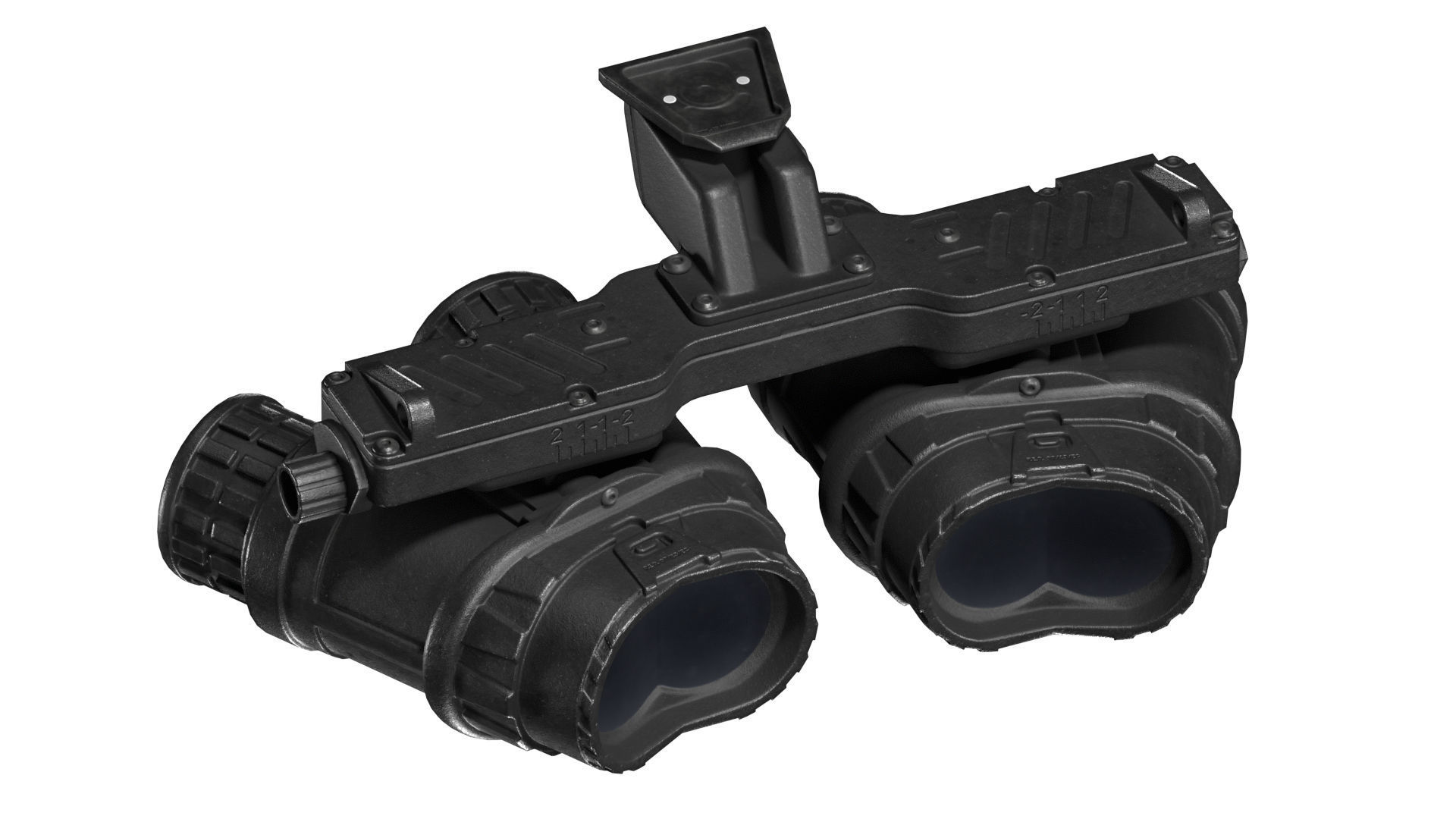 GPNVG-18 NIGHT VISION GOGGLE Low-poly 3D model_11