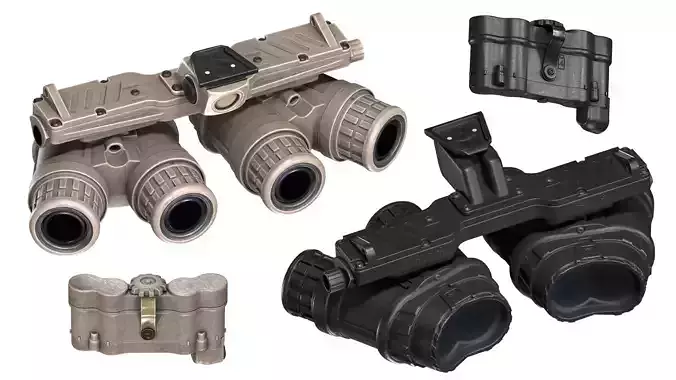 GPNVG-18 NIGHT VISION GOGGLE Low-poly 3D model