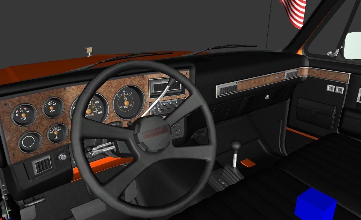 CHEVROLET C10 1500 TRUCK LIFTED 3D model_6