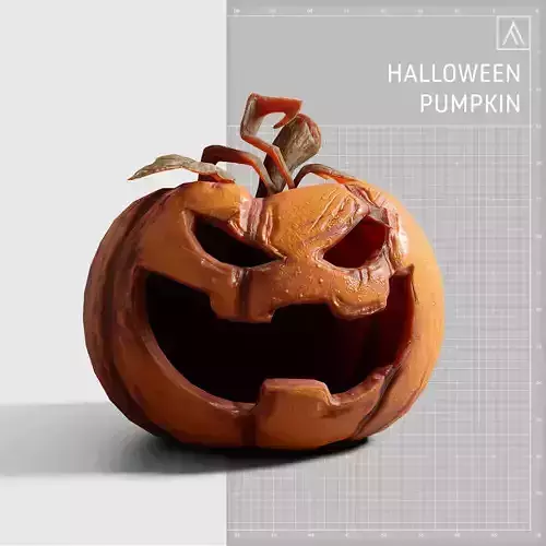 Halloween Pumpkin - 3d model