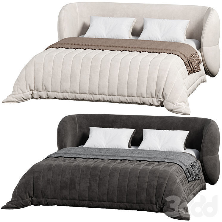 BED CLIP by stels Low-poly 3D model_1