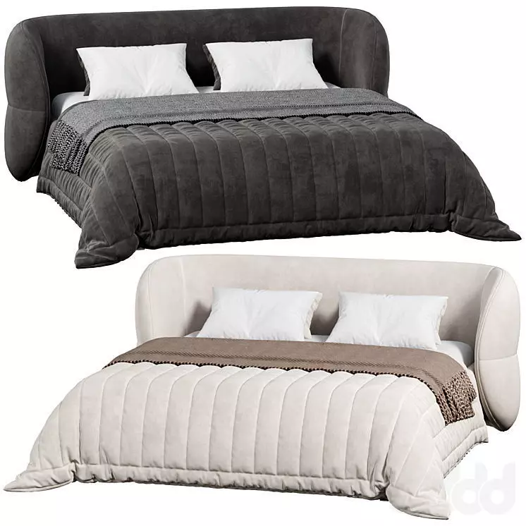 BED CLIP by stels Low-poly 3D model_0