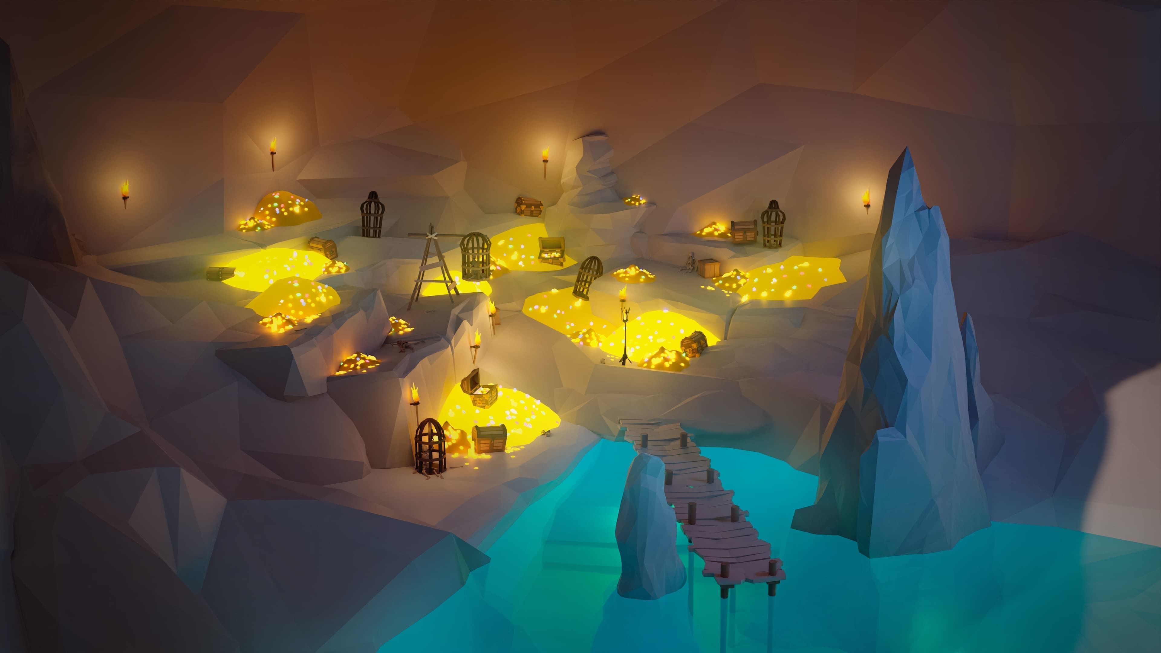 Pirates Low-poly 3D model_21