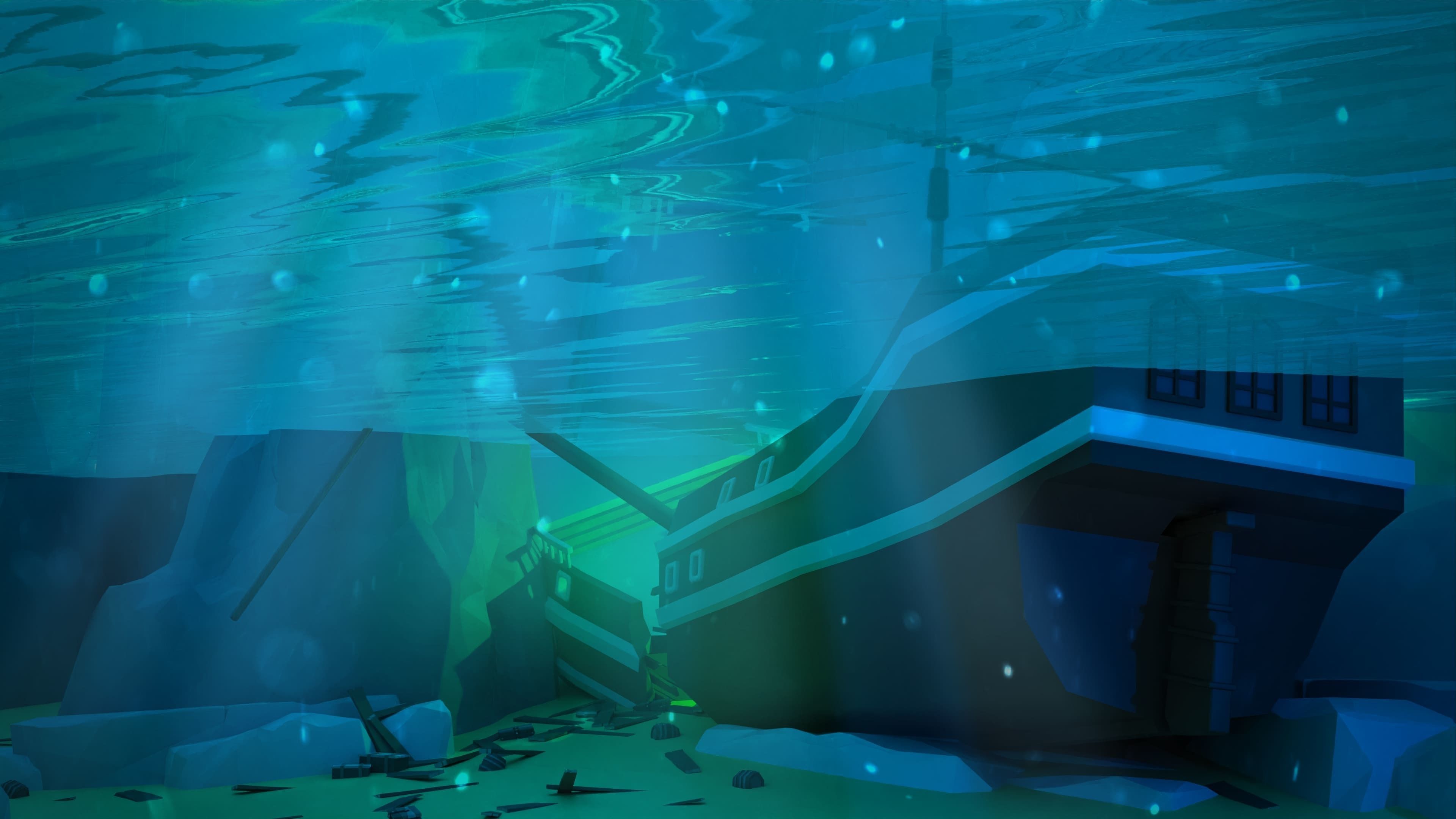 Pirates Low-poly 3D model_19