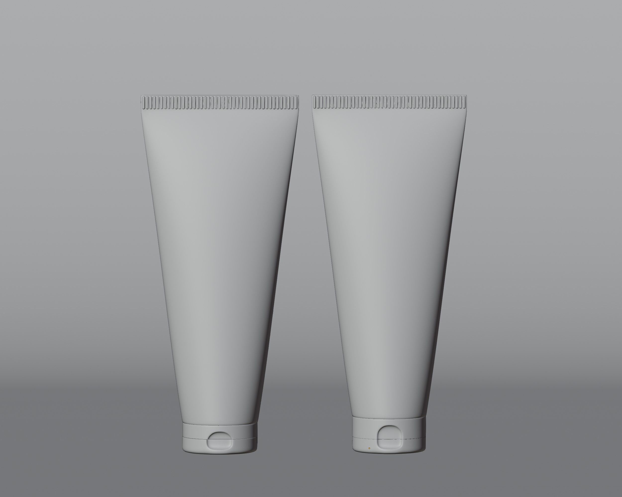 Cosmetic Tube - Cosmetics container Low-poly 3D model_4