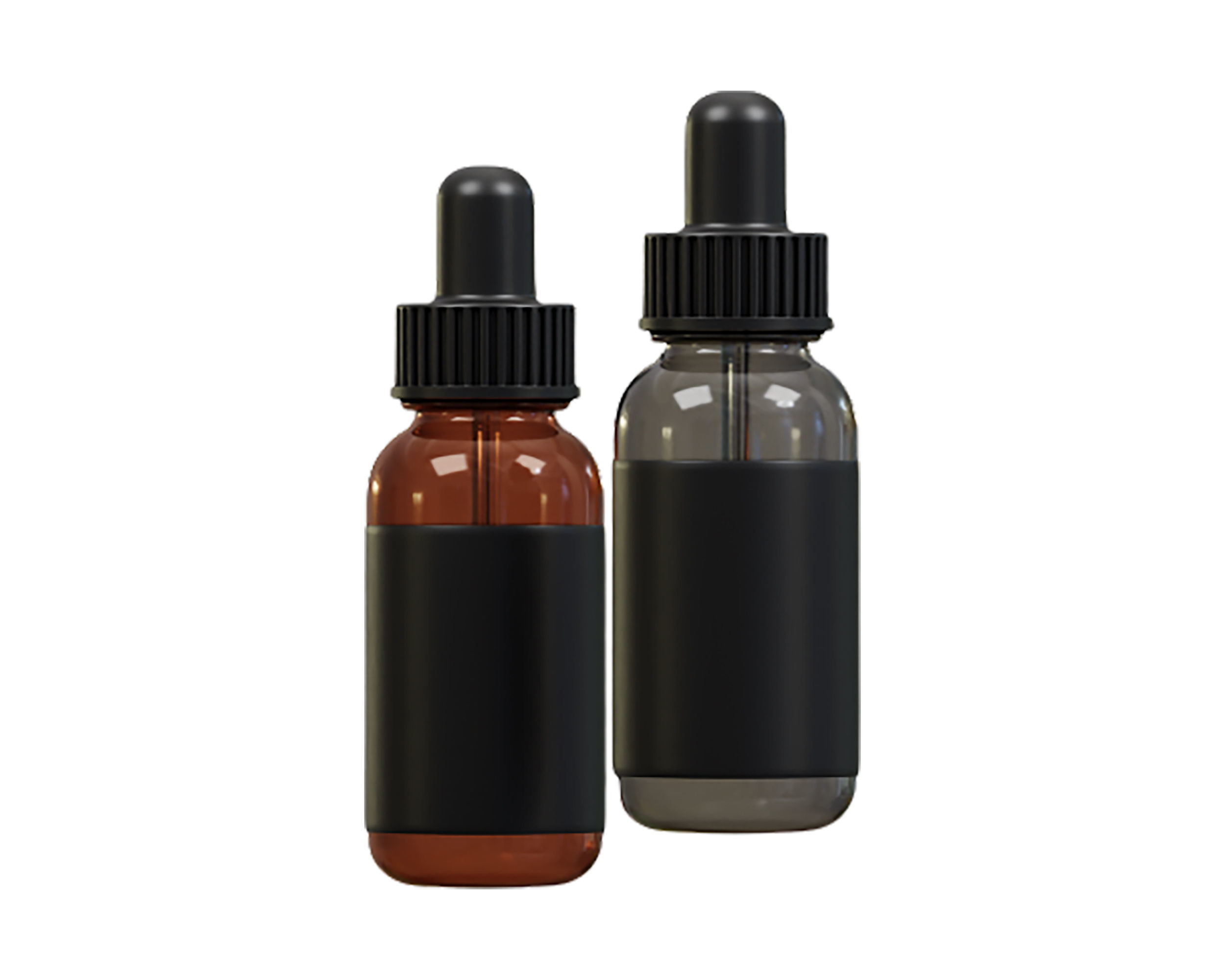 Dropper Bottle Low-poly 3D model_3