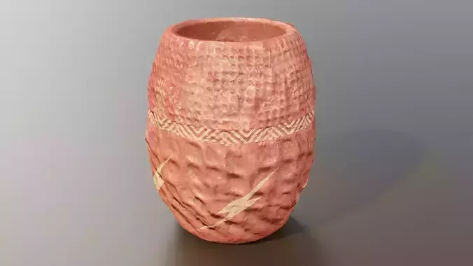 The Vintage Barrel 3D Model