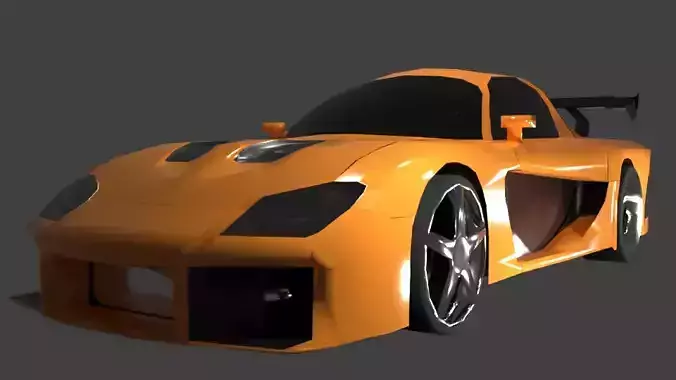 Mazda RX7 Vielside 3d model