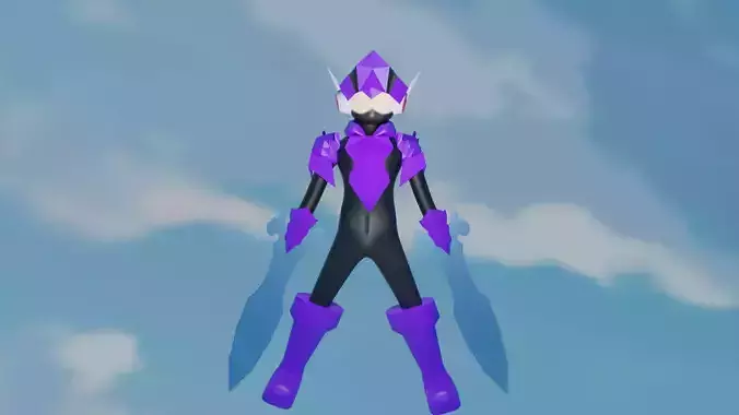 megaman with ceruledge comination 