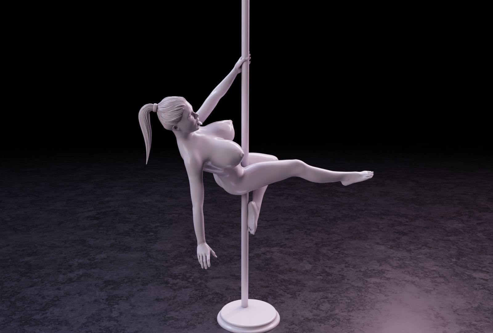 Sexy girl 149 3D print model_34