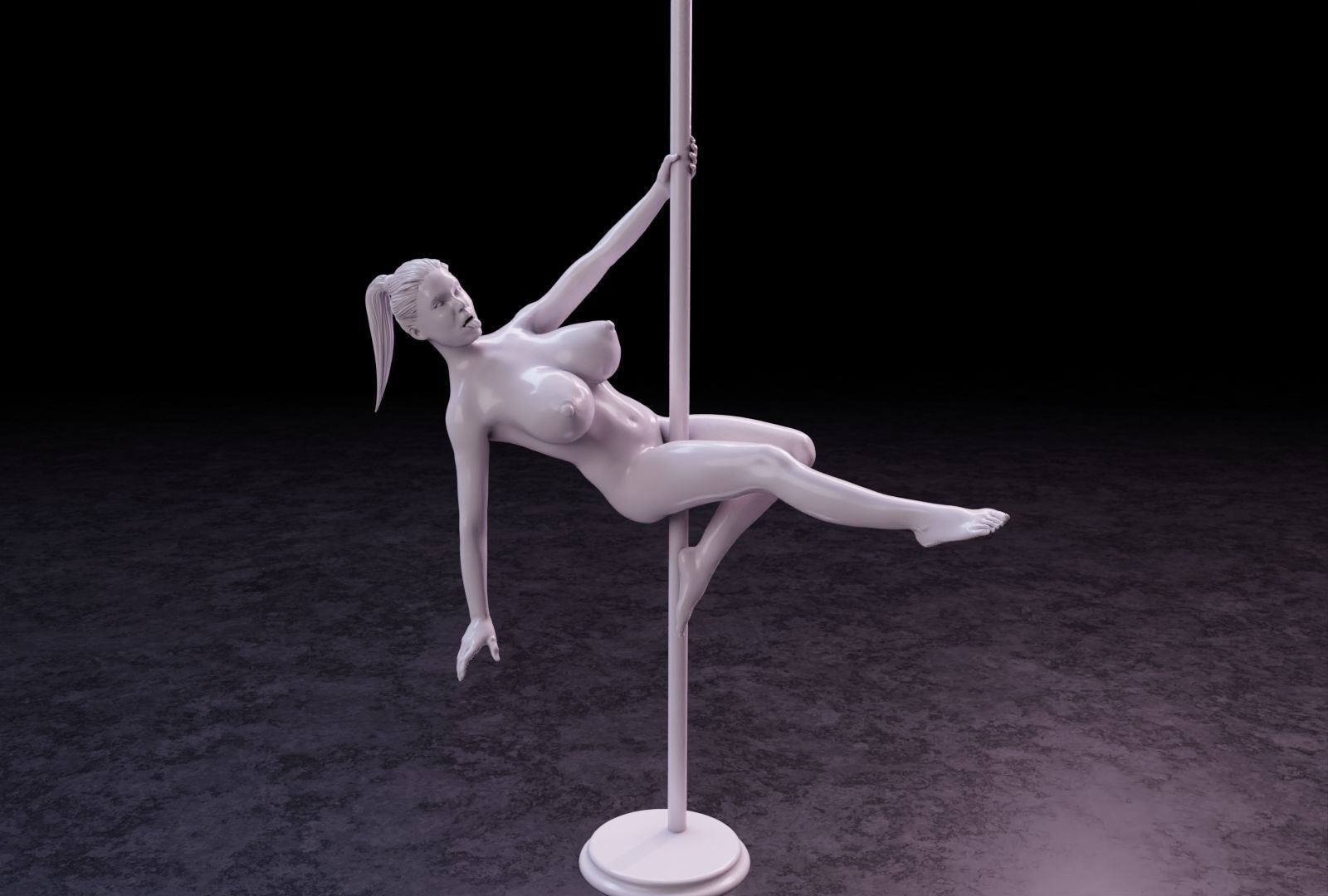 Sexy girl 149 3D print model_2
