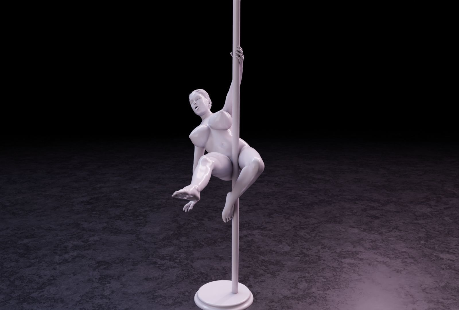 Sexy girl 149 3D print model_9