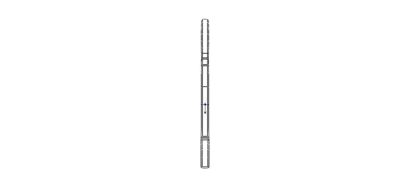 Plastic Clothes Hanger 3D print model_38